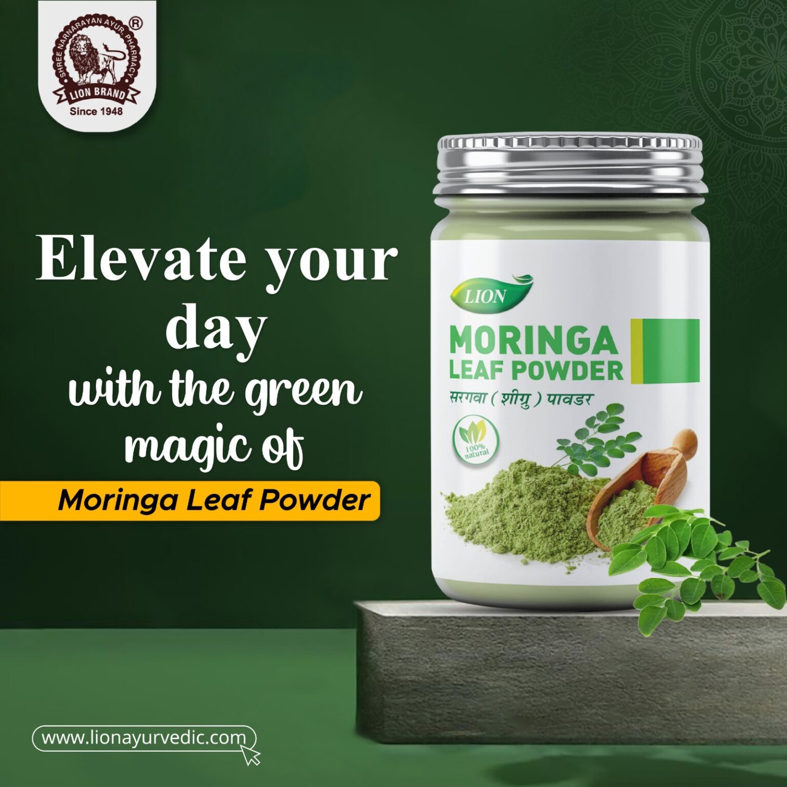 Buy Moringa Leaf Powder | 100% Pure Moringa Powder Online
