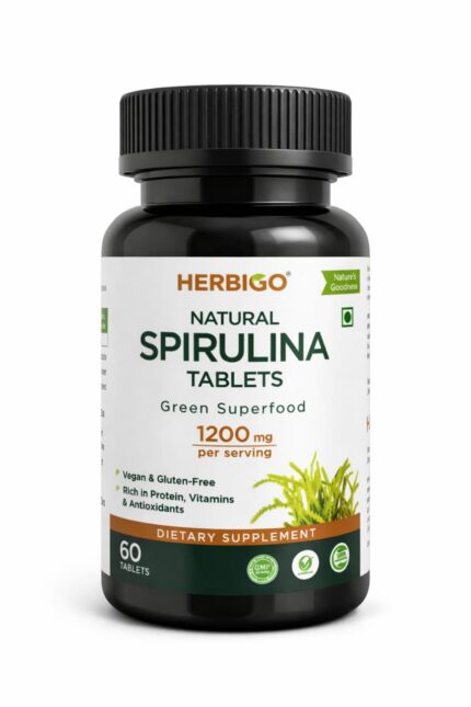 Herbigo Natural Spirulina Tablets